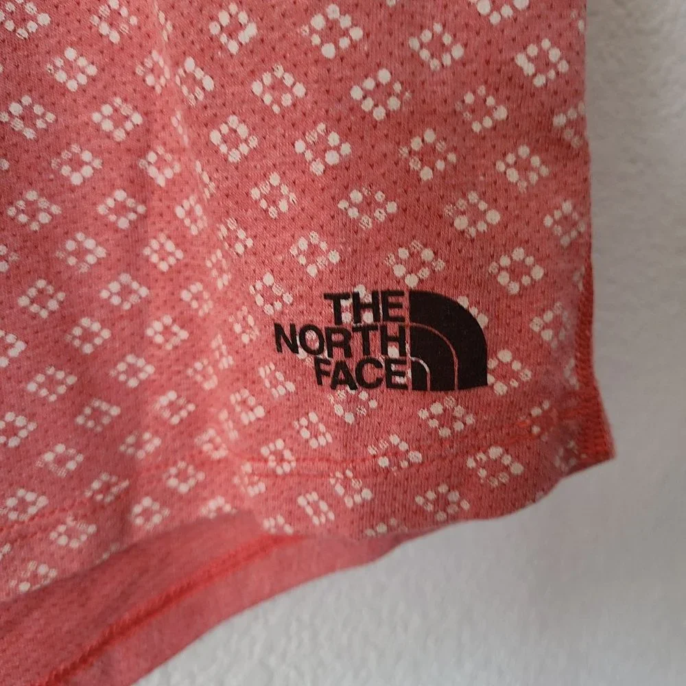 The North Face Flashdry Ditzy Print Short Sleeve Shirt Top Women's Size S - Picture 3 of 9